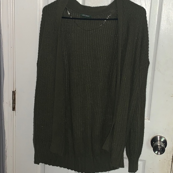 olive green cardigan target
